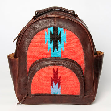 American Darling Backpack Saddle Blanket Genuine Leather Women Bag Western Handbag Purse